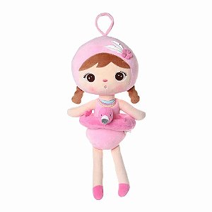 BONECA METOO JIMBAO VERAO FLAMINGO 33CM 517