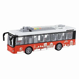 CARRO FICCAO ONIBUS C/ LUZ E SOM TROLEBUS