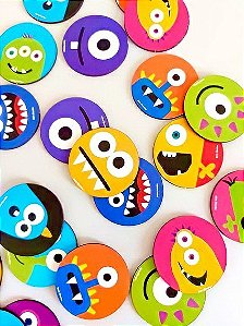 JOGO DA MEMORIA MONSTROS 30 PCS