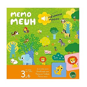 JOGO DA MEMORIA SONORO MEMO MEUH
