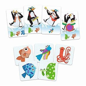 JOGO DE CARTAS BANDA DE ROCK