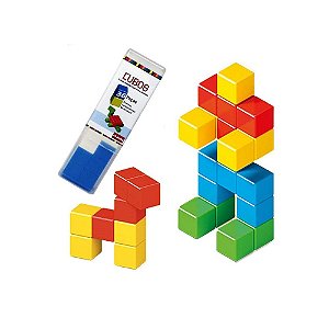 JOGO MAGNETICO CUBOS 36 PECAS