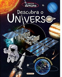 LIVRO ADESIVOS ESPACIAIS DESCUBRA O UNIVERSO