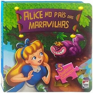 LIVRO CLASSICOS QUEBRA CABECAS ALICE PAIS MARAVILHAS