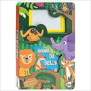LIVRO LOUSA MAGICA ANIMAIS DA SELVA
