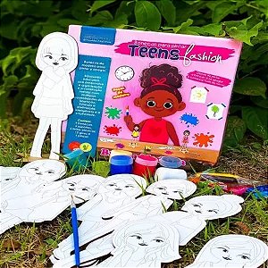TEENS FASHION BONECAS PINTAR E BRINCAR