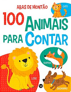 LIVRO ABAS DE MONTAO 100 ANIMAIS PARA CONTAR