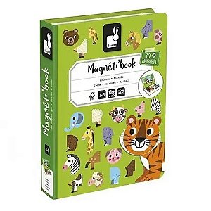 LIVRO MAGNETICO VIDA ANIMAL 40PC