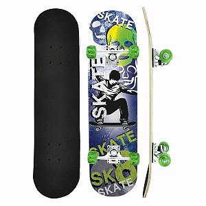 SKATE COM ACESSORIOS URBAN