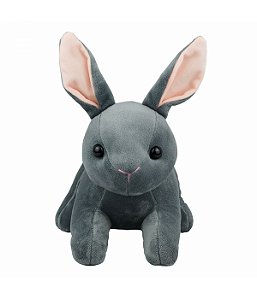 COELHO DE TECIDO CINZA