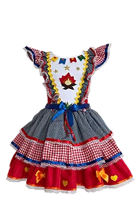VESTIDO JUNINO XAD VER A23
