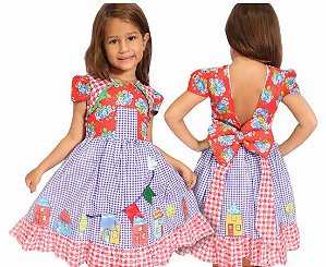 VESTIDO JUNINO CASINHA A24