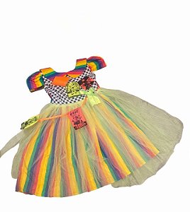 VESTIDO JUNINO CORDEL CORES A24