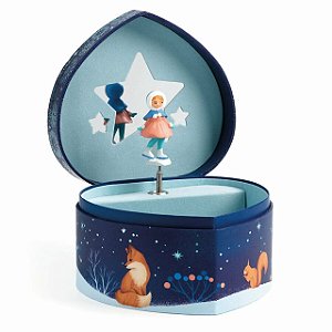 CAIXA DE MUSICA PATINADORA NO GELO