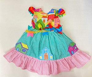 VESTIDO JUNINO CIDADE A25