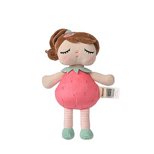 BONECA MINI ANGELA FRUTA MORANGO 20CM