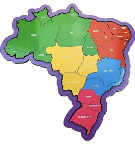 QUEBRA CABECA MAPA DO BRASIL