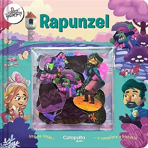 LIVRO CONTOS MAGNETICOS RAPUNZEL