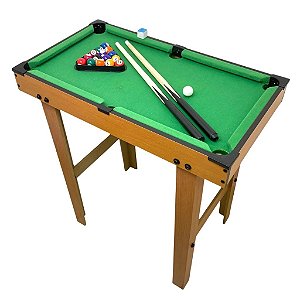JOGO BILHAR DE MESA COM PE G 64X37X60CM