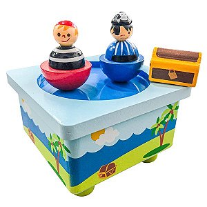 CAIXA DE MUSICA PIRATAS