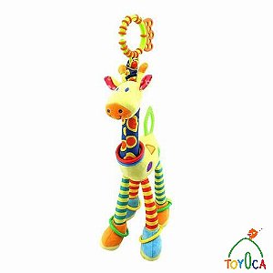 CHOCALHO GIRAFA AMARELO