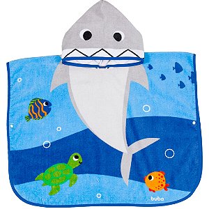 TOALHA PONCHO AVENTURAS TUBARAO