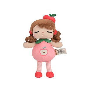 BONECA MINI COM CAIXA ANGELA FRUTAS MACAZINHA 20CM