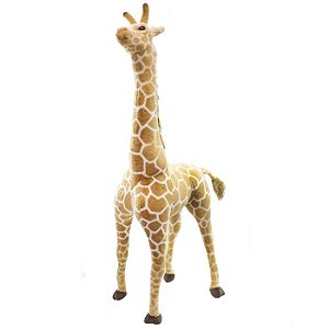 GIRAFA DE TECIDO REALISTA 125CM