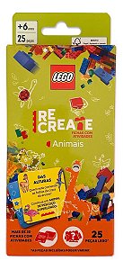 LIVRO LEGO RECREATE ANIMAIS