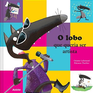 LIVVRO LOBO QUE QUERIA SER ARTISTA