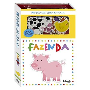 MEU PRIMEIRO LIVRO DE ENCAIXE FAZENDA