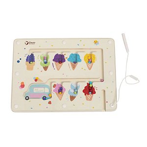 JOGO CORRESPONDENCIA DAS CORES SORVETE