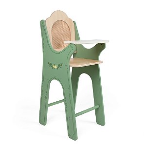 CADEIRAO DE BONECA VINTAGE VERDE
