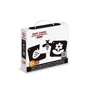 CARTOES DE CONTRASTE BABY CARDS 0 A 3 MESES