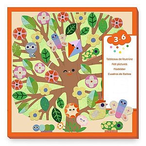 QUADRO DE FELTRO ESTACOES