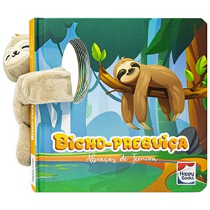 LIVRO ABRACOS DE TERNURA BICHO PREGUICA