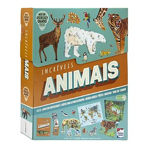 BOX DE APRENDIZAGEM GRANDES IDEAIS ANIMAIS