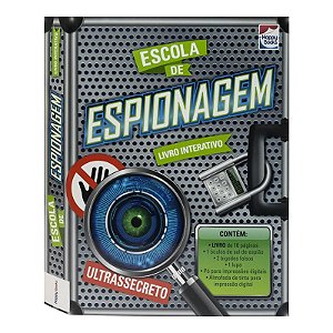 LIVRO INTERATIVO ESCOLA DE ESPIONAGEM
