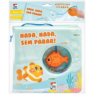 LIVRO DE BANHO MAR ENCANTADO NADA NADA SEM PARAR
