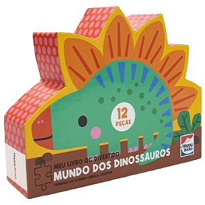 MEU LIVRO QUEBRA CABECA DIVERTIDO MUNDO DOS DINOSSAUROS
