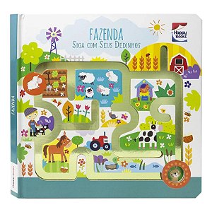 LIVRO SIGA COM OS DEDINHOS FAZENDA