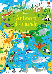 LIVRO ANIMAIS DO MUNDO LIVRO COM QUEBRACABECA