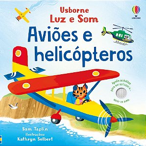 LIVRO AVIOES E HELICOPTEROS LUZ E SOM