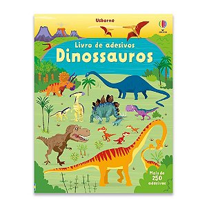 LIVRO DINOSSAUROS LIVRO DE ADESIVOS