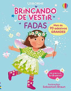 LIVRO FADAS BRINCANDO DE VESTIR