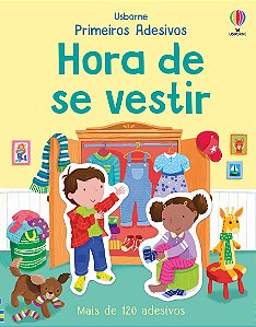 LIVRO HORA DE SE VESTIR PRIMEIROS ADESIVOS