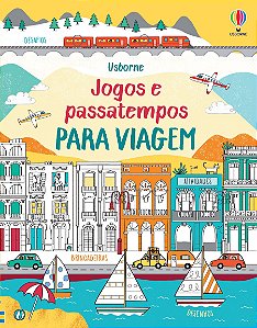 LIVRO JOGOS E PASSATEMPOS PARA VIAGEM