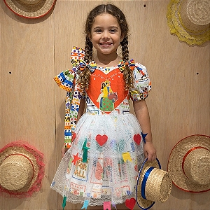 VESTIDO NOIVINHA JUNINO A26