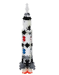 PLUS PLUS TUBO 240PCS FOGUETE SATURNO V