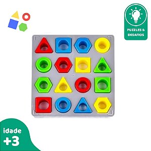 SHAPE MATCHING FORMAS E CORES 64 PCS
